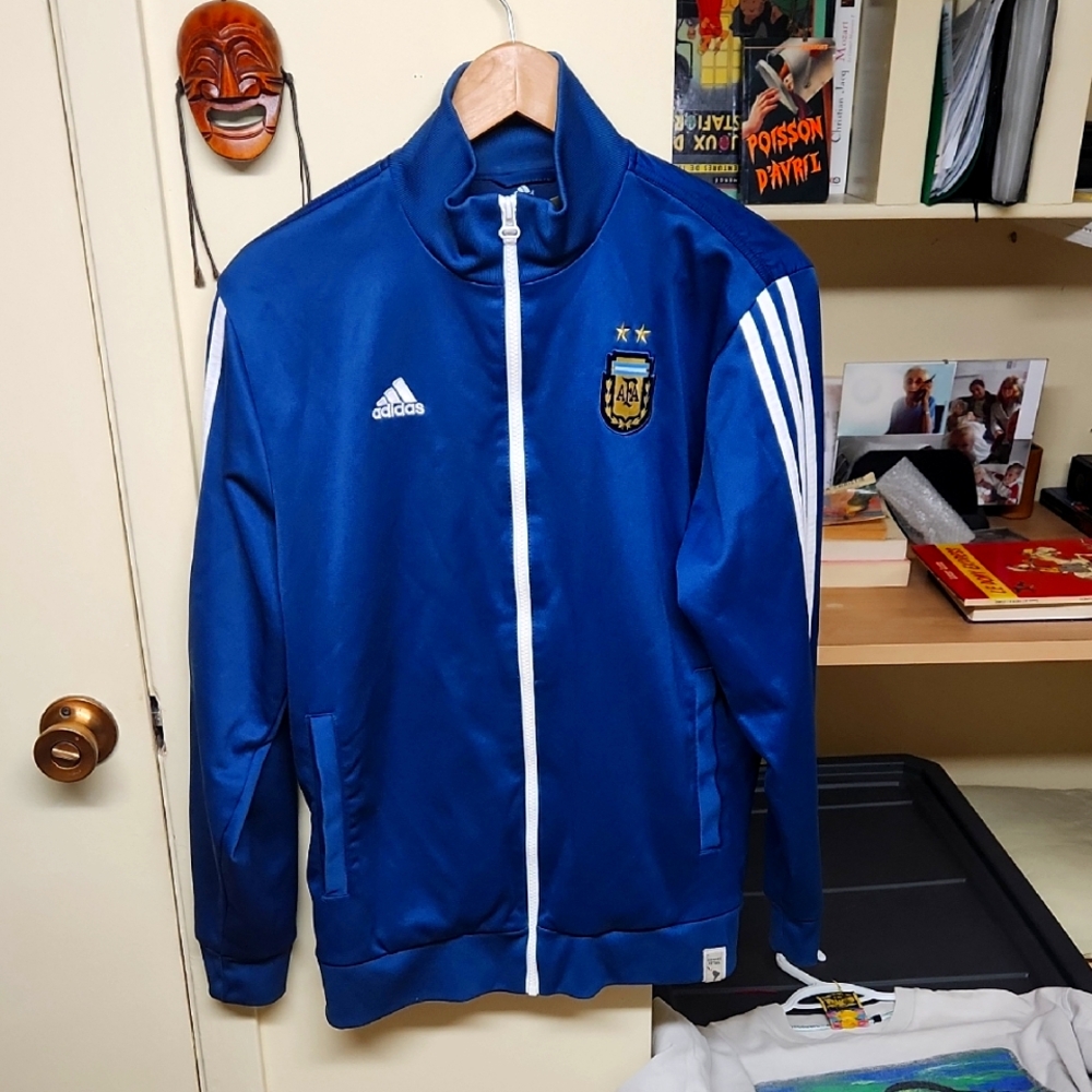 Adidas Blue Argentina Track Jacket
